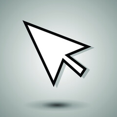 Fototapete - Cursor vector icon