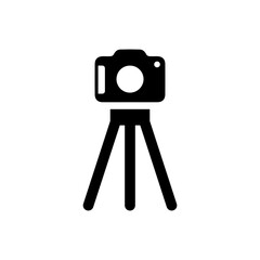 Sticker - Camera tripod icon