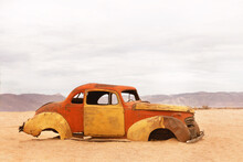 Abandoned, Old Car From Solitaire, Namibia