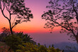 Beautiful view before sunrise taken from Doi Tung, Chiang Rai province, Thailand.
