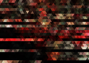Poster - Abstract background with geometric texture. An element for your advertising and printing design