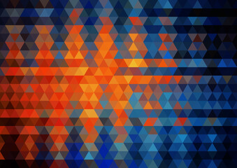 Poster - Abstract background with geometric texture. An element for your advertising and printing design