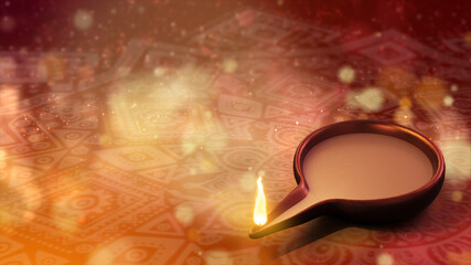 Aufkleber - Diwali, Deepavali or Dipawali the popular Hindu festivals of lights, symbolizes the spiritual 