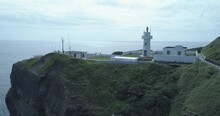 Tuesday, May 1, 2018, Northeast BiTou Cape Lighthouse, New Taipei City, Taiwan.