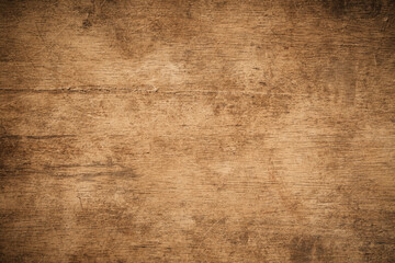 Wall Mural - Old grunge dark textured wooden background, The surface of the old brown wood texture 
