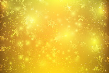 Poster - Abstract background Christmas snow flake