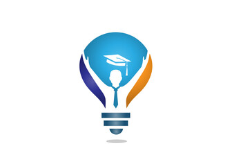 Smart graduate education logo design inspiration