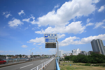 Wall Mural - 国道246号の県境標識