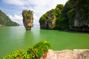 Sticker - James Bond island - Phang Nga bay, Thailand