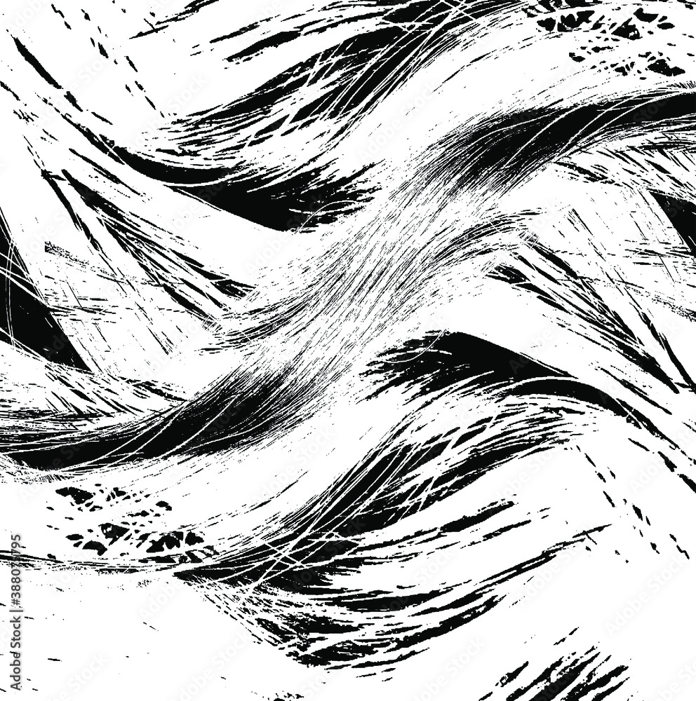 Vector brush sroke texture. Distressed uneven grunge background ...