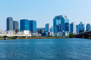 Canvas Print - 大阪梅田の町並み