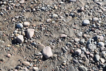 Stones on the beach