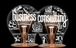 © EtiAmmos - Light Bulbs with Business Consulting Concept
