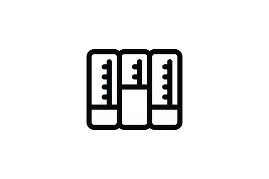 Printing Outline Icon - Tank Meter