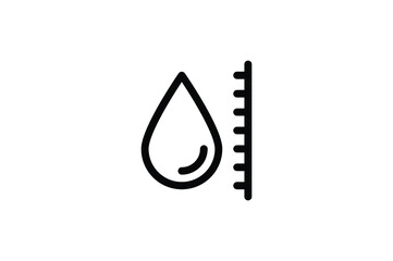 Sticker - Printing Outline Icon - Ink Level