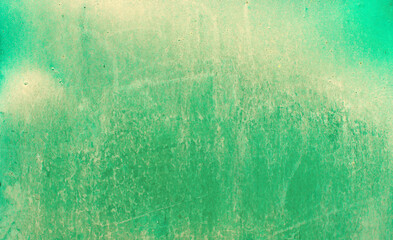 Canvas Print - old wall green background texture