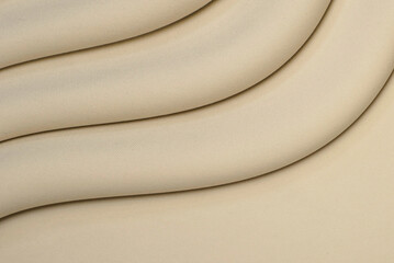 Wall Mural - Crumpled fabric background and texture. Abstract background, empty template. Selective focus.