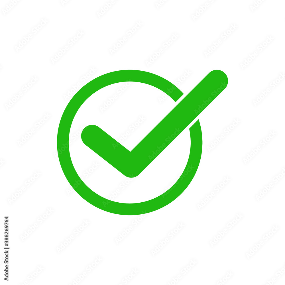 Vector de Stock Check Mark icon, Check Mark icon vector, Check Mark ...