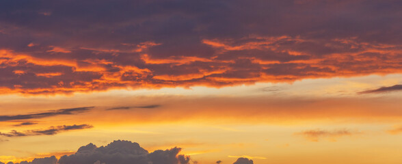 Wall Mural - Beautiful background with evening sky