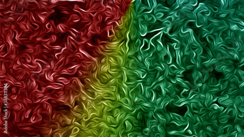 Dekoracja na wymiar  zielony-zolty-i-czerwony-streszczenie-tlo-wzorzyste