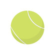© kashurin - Big tennis ball isolated on white. Vector illustration for open championship