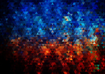 Poster - Abstract background with geometric texture. An element for your advertising and printing design