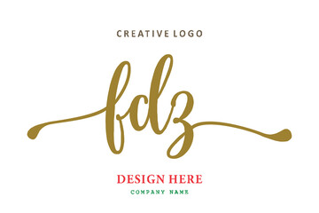 FDZ lettering logo is simple, easy to understand and authoritative