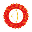 © Jemastock - diwaly arch and arrow golden hindu icon