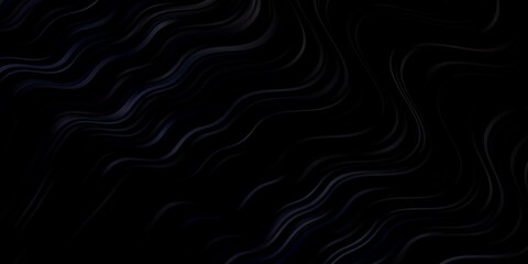 Dark BLUE vector background with lines.