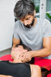 © photology1971 - Osteopath performing sternocleidomastoid massage