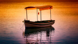 Fototapeta  - boat on the water