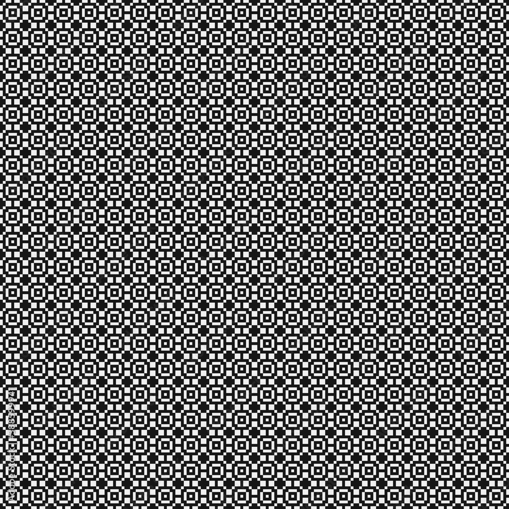 Abstract Cross Pattern Dots Logo generative computational art illustration