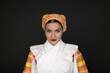 © muro - beautiful girl in slovak folk dress
