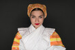 © muro - beautiful girl in slovak folk dress