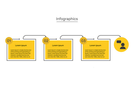 Business info graphics modern design vector illustration