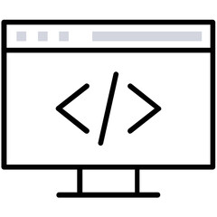 patterns over a webpage, icon for web design 