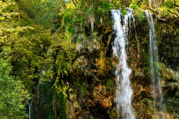 Wall Mural - Gostilje waterfall at Zlatibor mountain in Serbia