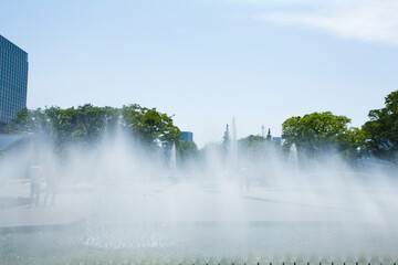 Canvas Print - 和田倉噴水公園