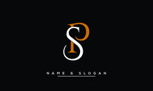 PS, SP, P, S  Abstract Letters Logo Monogram
