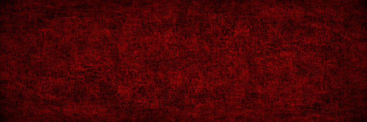 Wall Mural - Black and red abstract background. Black grunge texture. Dark red rough dirty texture. Wide web banner.