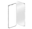 phone realistic vector front and back view vector Illustration with blank white screen