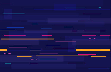 Poster - City street lights abstract background