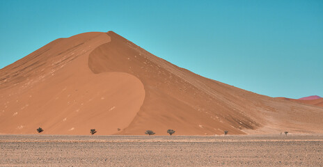 Wall Mural - Amazing landscape in Namibia, Africa