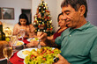 © kleberpicui - Brazilian Christmas. Family celebrating Christmas at home
