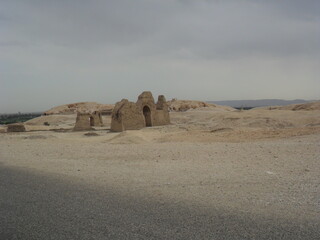 Wall Mural - The historical sites around The Karnak Temple in Luxor in the Egyptian Sahara Desert