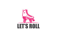 Let's Roll Svg , Roller Skates SVG, Roller Derby Svg, Cut File, For Silhouette, Cricut Design Space, Vinyl Cut Files, Cut File, For Silhouette, Svg, Clipart, Cricut Design Space, Roller Skate, Rolle