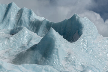  Photography of iceberg scenery in Nepal mountains