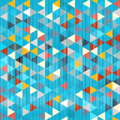 Wall Mural - Abstract Vector Background with Triangles