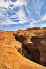 Canvas Print - Upper canyon Antelope