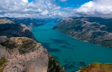 sea in the mountains